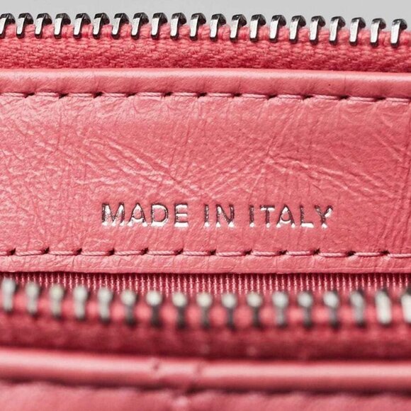 Chanel Pink Quilted Calfskin Leather Gabrielle Clutch with Chain Bag - Picture 11 of 12